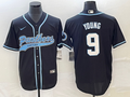 Men's Carolina Panthers Bryce Young Black Game Jersey Joint Edition