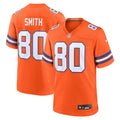 Rod Smith Denver Broncos  Mile High Collection 1977 Throwback Retired   Game Jersey - Orange