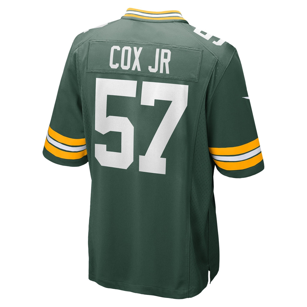 Brenton Cox Jr. Green Bay Packers   Game Jersey -  Green