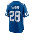 IN.Colts #28 Jonathan Taylor Royal Game Player Jersey