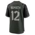 New York Jets Joe Namath Gotham Green 2025 Rivalries Collection Retired Player Game Jersey
