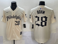 Men's Philadelphia Phillies Alec Bohm Cream Player Jersey