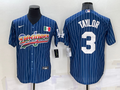 Men's Los Angeles Dodgers Chris Taylor Blue Authentic Game Jersey