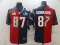 Men's Tampa Bay Buccaneers Rob Gronkowski Red/Blue Game Jersey