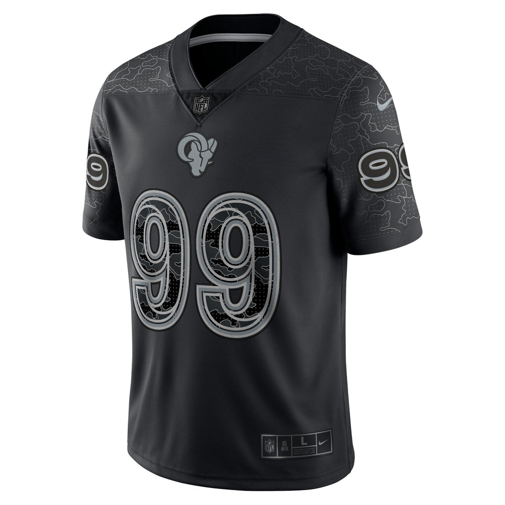 Aaron Donald Los Angeles Rams  RFLCTV Limited Jersey - Black