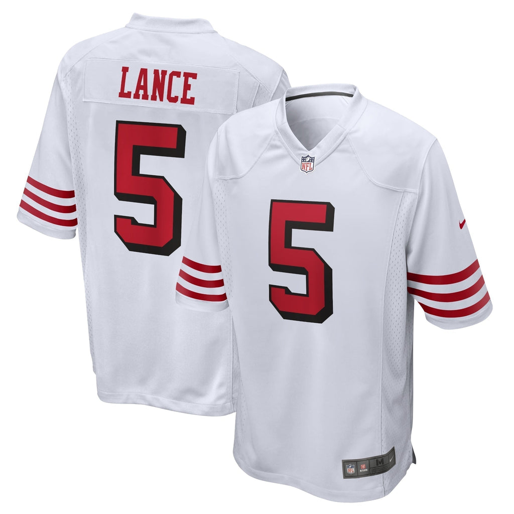 Trey Lance San Francisco 49ers  Alternate Game Jersey - White