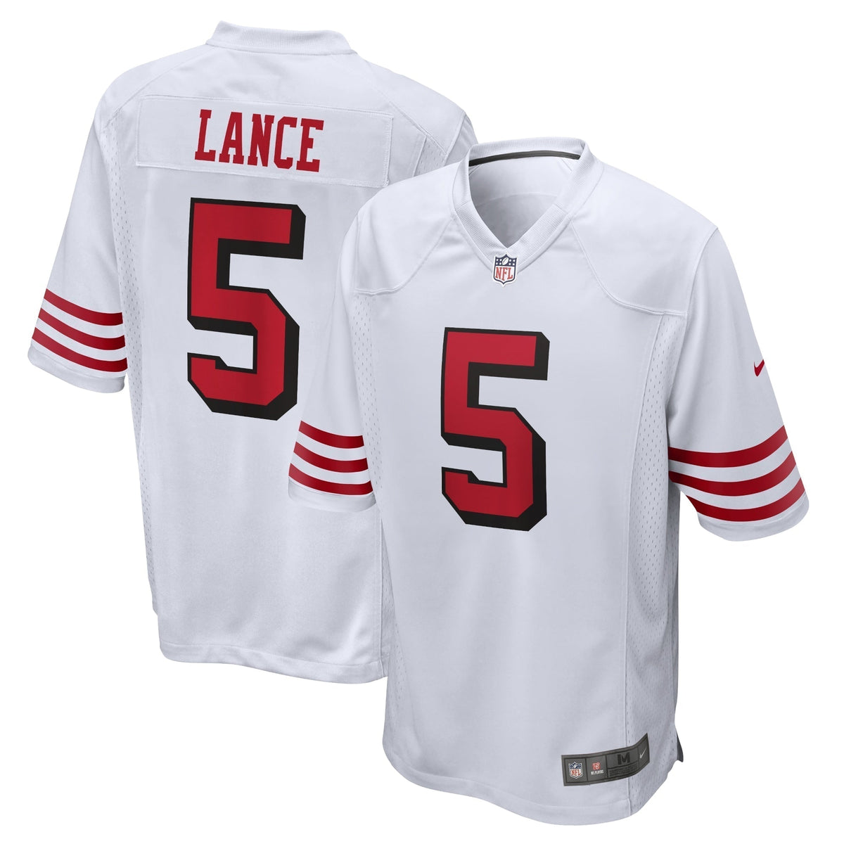 Trey Lance San Francisco 49ers  Alternate Game Jersey - White
