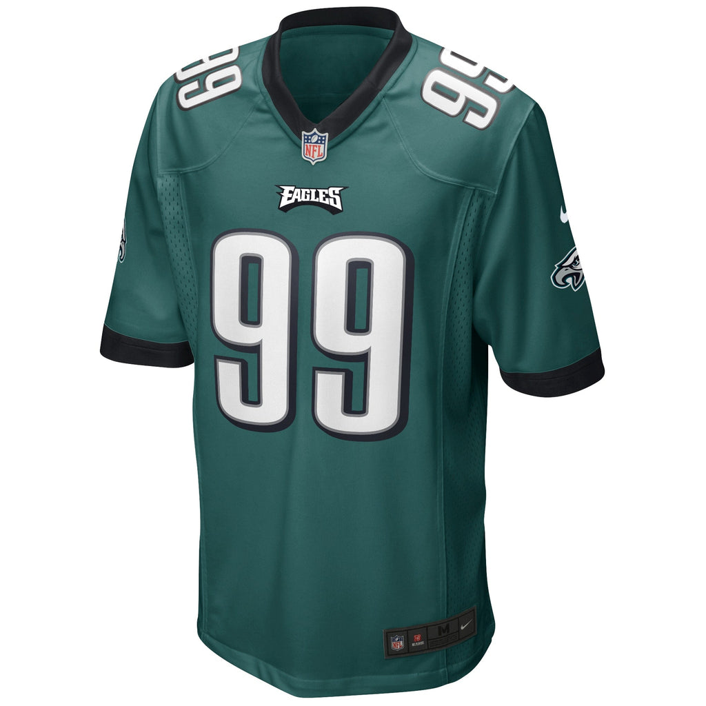 Jerome Brown Philadelphia Eagles  Game Retired   Jersey - Midnight Green