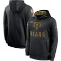 Men's Chicago Bears 2020 Salute to Service Hoodie Black