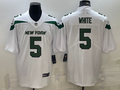 Men's New York Jets Mike White White Game Jersey