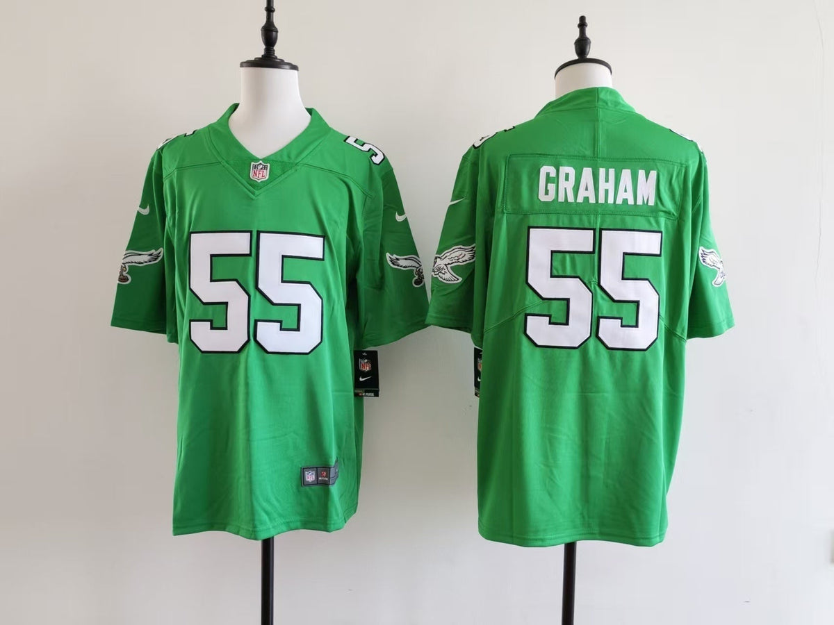 Men's Philadelphia Eagles Brandon Graham  Jersey-green