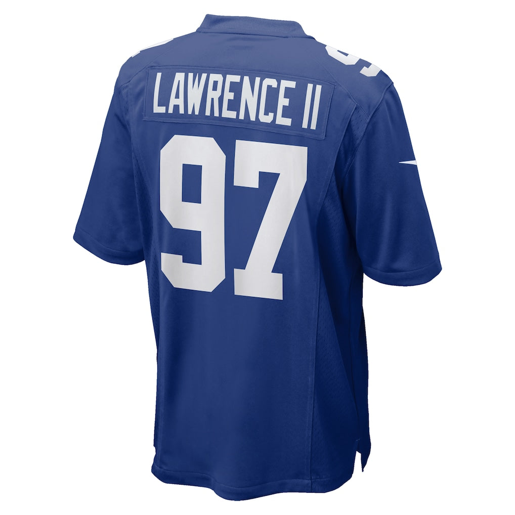 NY.Giants #97 Dexter Lawrence II Royal Team Game Player Jersey