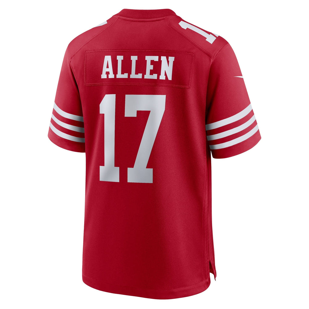 Brandon Allen San Francisco 49ers   Game Jersey -  Scarlet