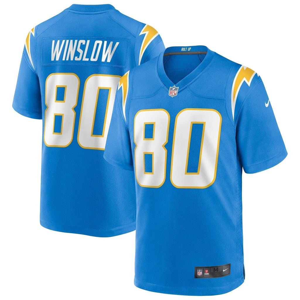 Kellen Winslow Los Angeles Chargers  Game Retired   Jersey - Powder Blue