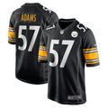 Montravius Adams Pittsburgh Steelers  Game   Jersey - Black