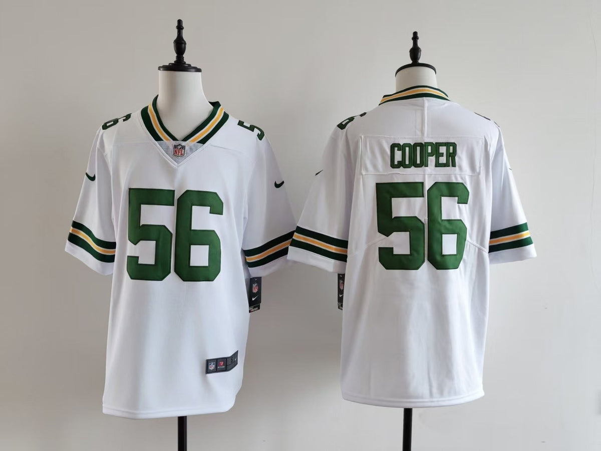 Men's Green Bay Packers Edgerrin Cooper  Jersey -  White