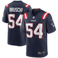 Tedy Bruschi New England Patriots  Game Retired   Jersey - Navy