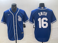 Men's Los Angeles Dodgers Will Smith Blue Limited Player Jersey