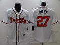 Men's Atlanta Braves Austin Riley White Replica Player Jersey
