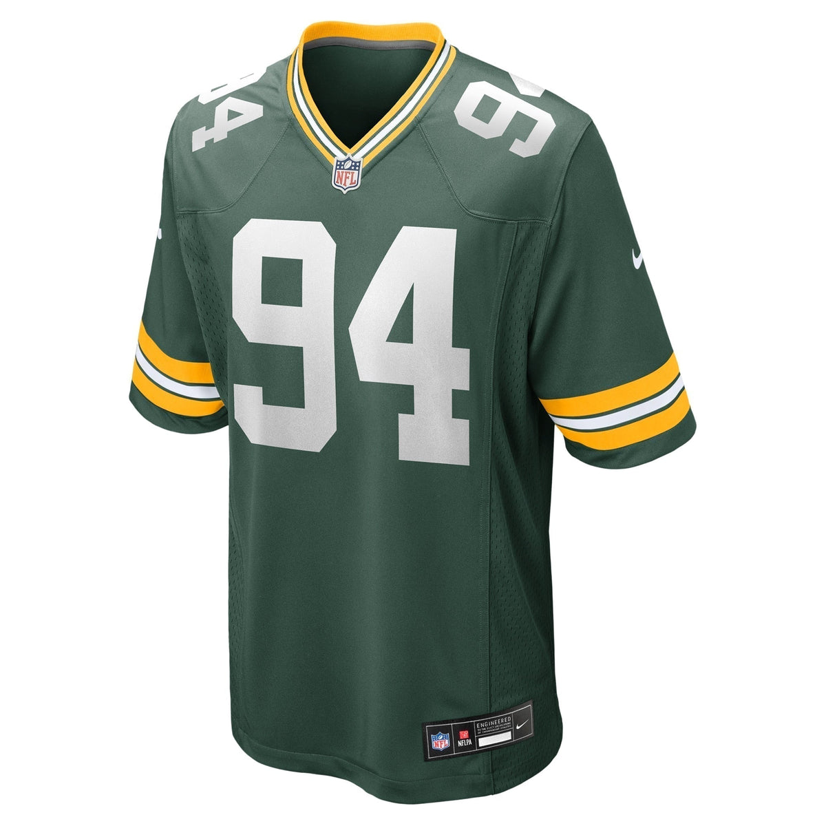 Karl Brooks Green Bay Packers   Game Jersey -  Green