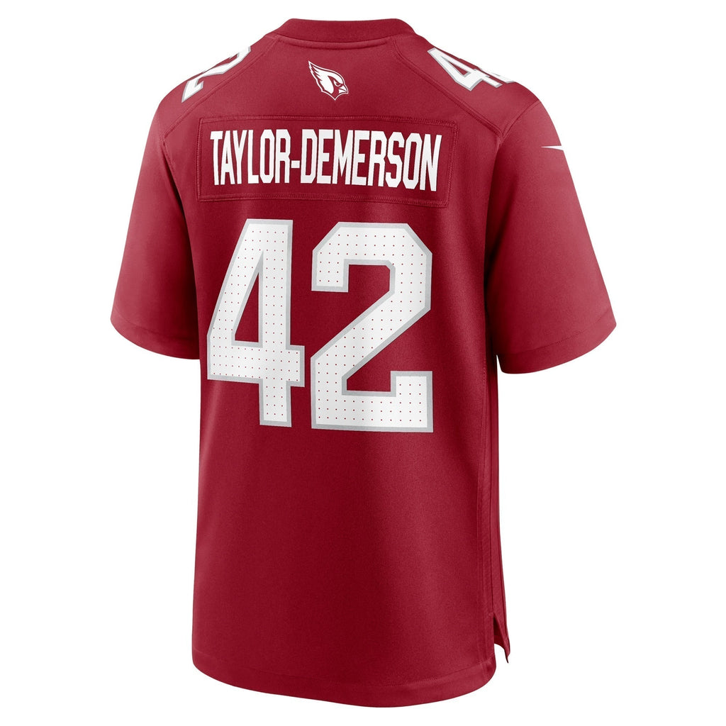 Dadrion Taylor-Demerson Arizona Cardinals  Team Game Jersey -  Cardinal