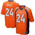 Champ Bailey Denver Broncos  Game Retired   Jersey - Orange