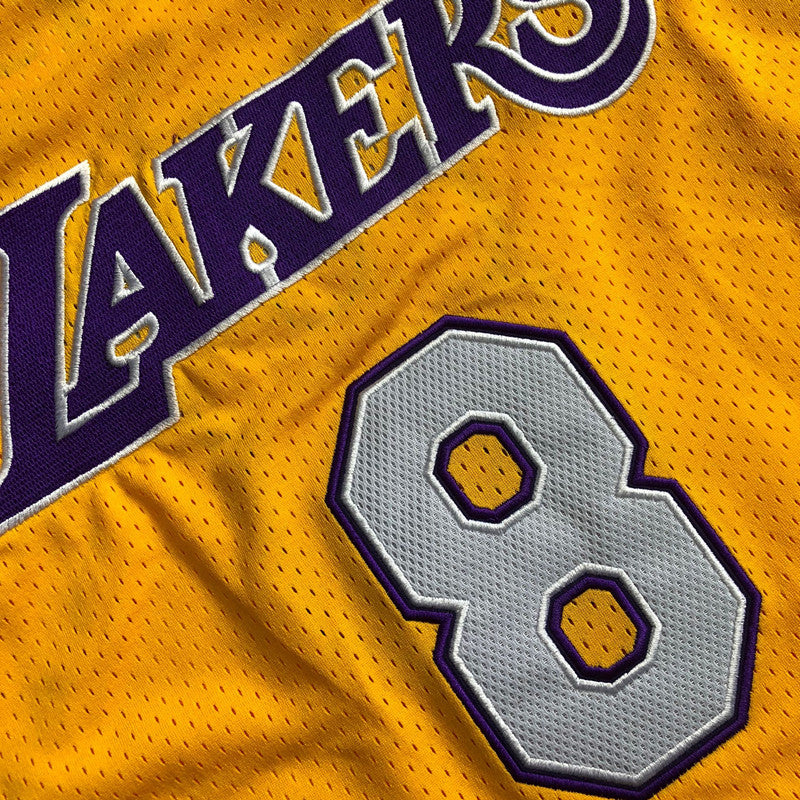 Kobe Bryant 1999-2000 Yellow 8# Retro Jersey