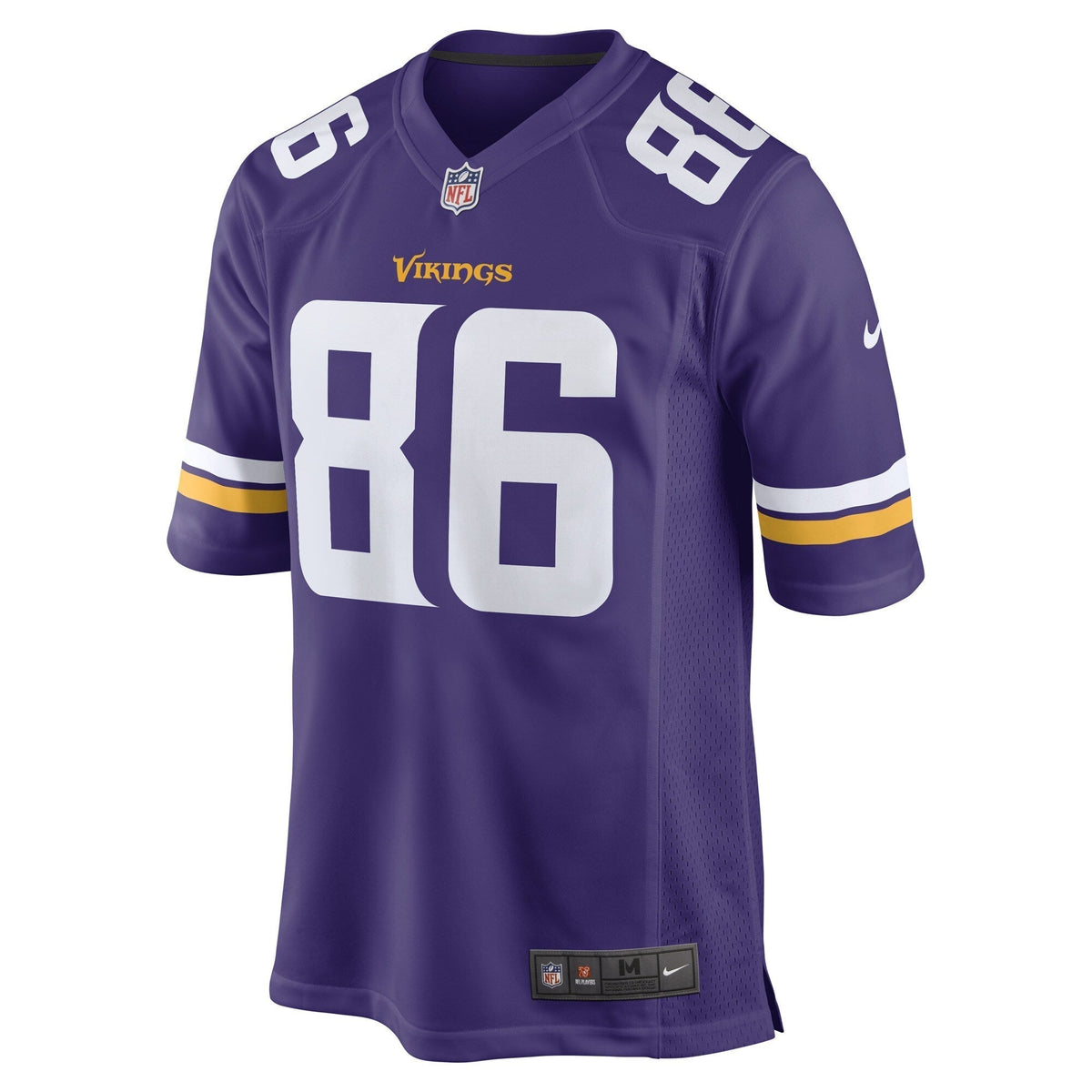 Johnny Mundt Minnesota Vikings  Game   Jersey - Purple