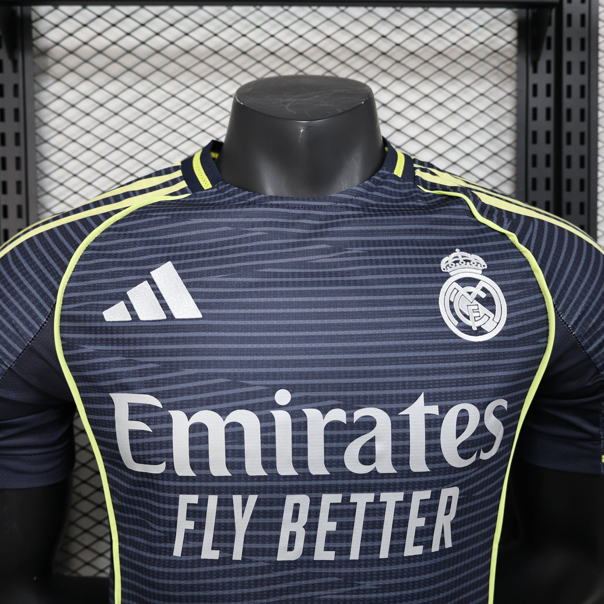 2026 New Real Madrid Blue Away Player Jersey