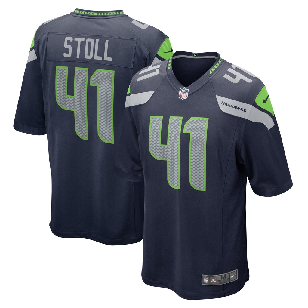 Chris Stoll Seattle Seahawks   Game Jersey -  College Navy