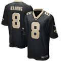 Archie Manning New Orleans Saints  Game Retired   Jersey - Black
