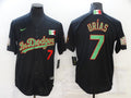 Men's Los Angeles Dodgers Julio Urias Black Player Game Jersey