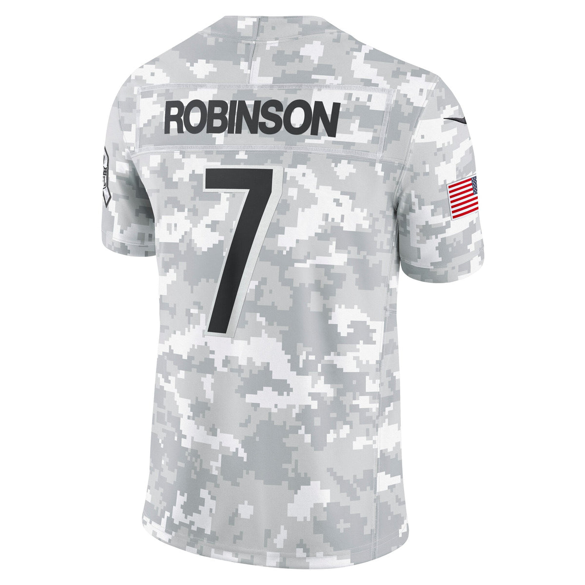 Bijan Robinson Atlanta Falcons  2024 Salute to Service Limited Jersey - Arctic Camo