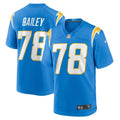 Zack Bailey Los Angeles Chargers    Game Jersey - Powder Blue