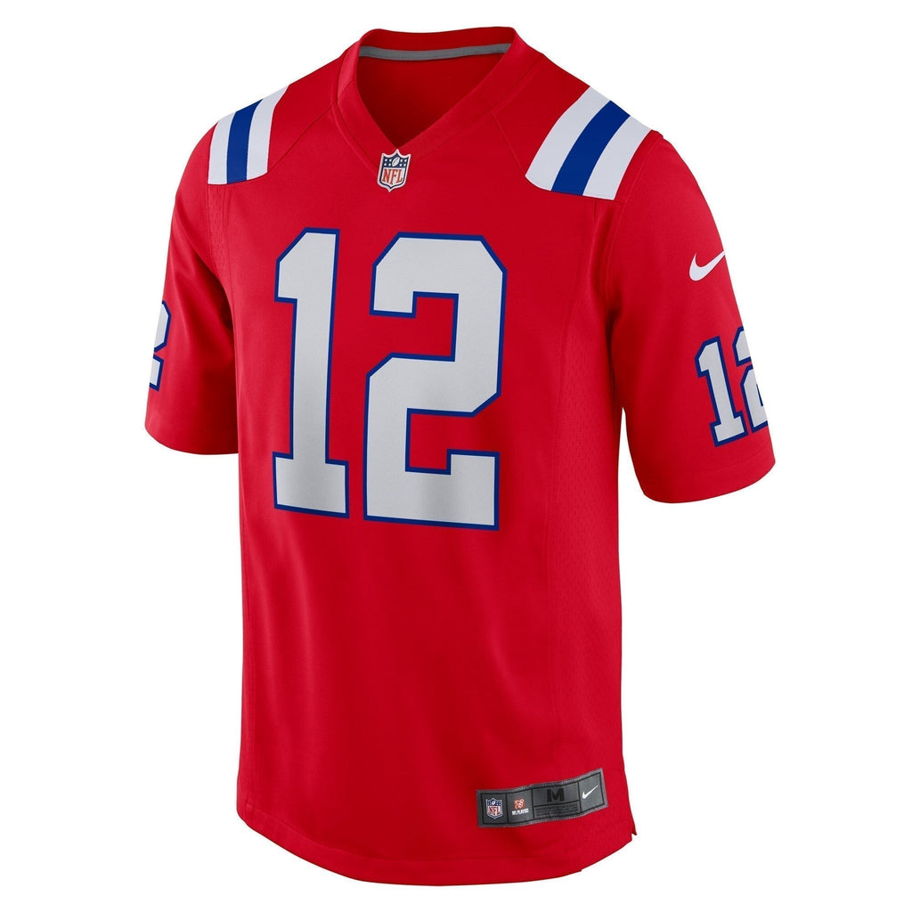 Tom Brady New England Patriots  Retired Game Jersey - Red