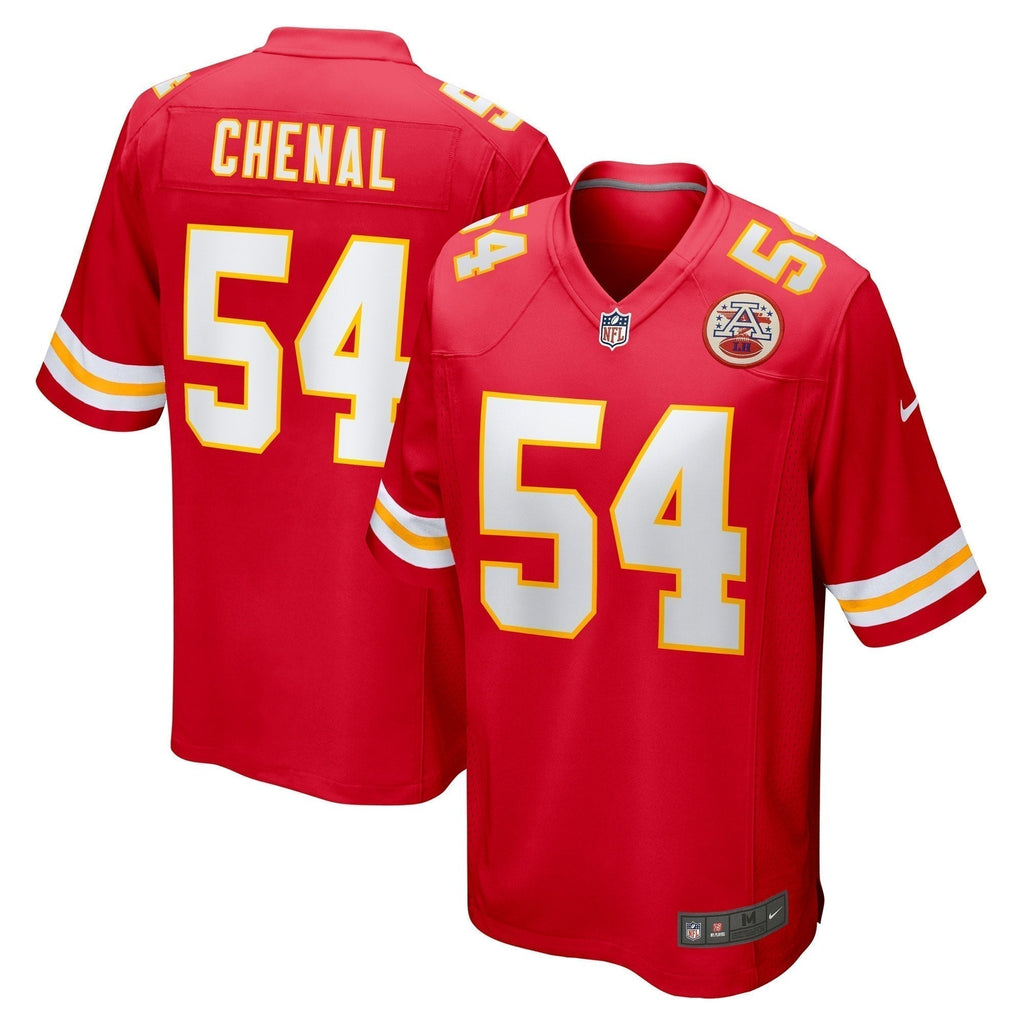 Leo Chenal Kansas City Chiefs  Game   Jersey - Red