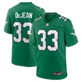 Men's Philadelphia Eagles Cooper DeJean  Kelly Green Alternate Game Jersey