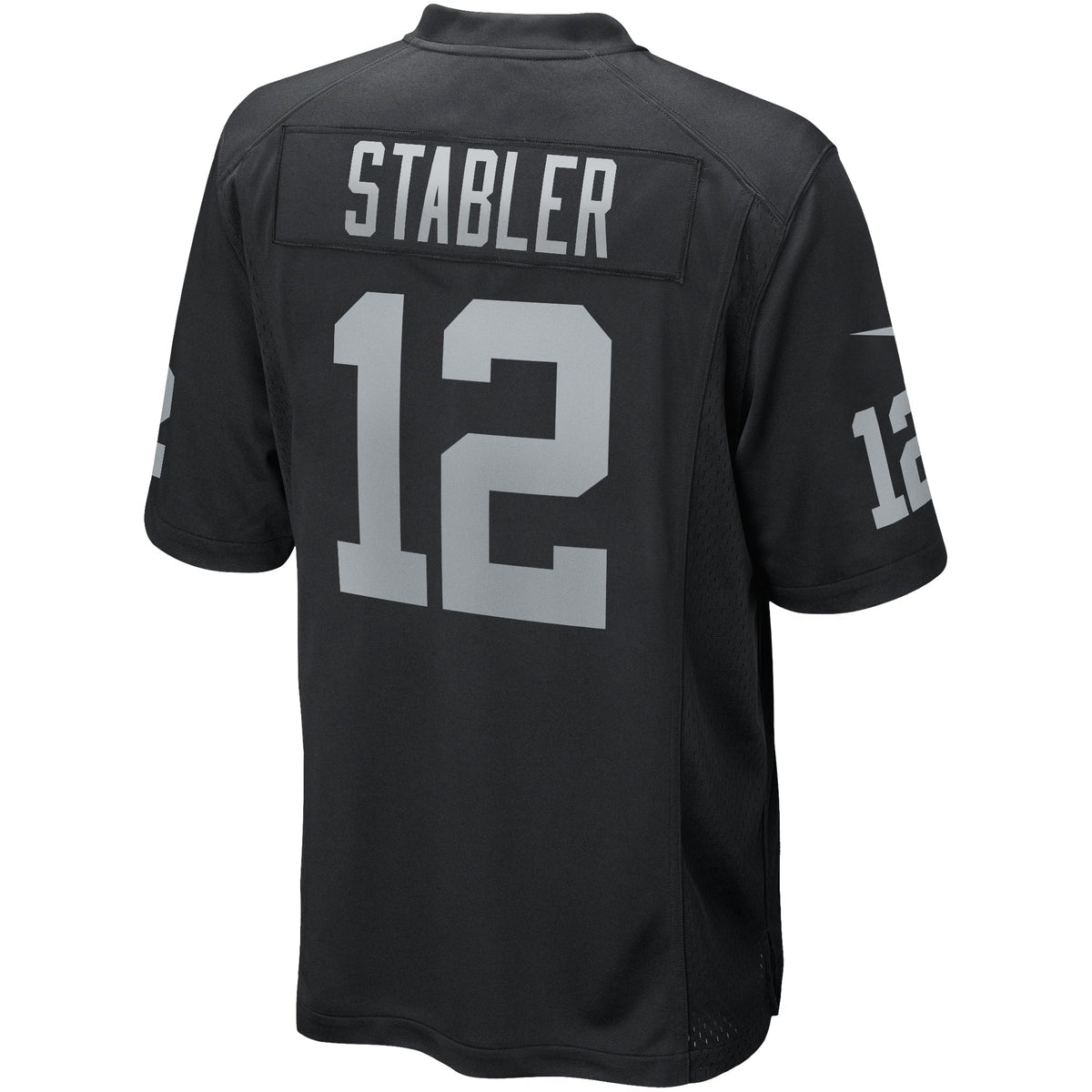Ken Stabler Las Vegas Raiders  Game Retired   Jersey - Black