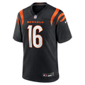 Cincinnati Bengals Joe Flacco Black Team Game Jersey