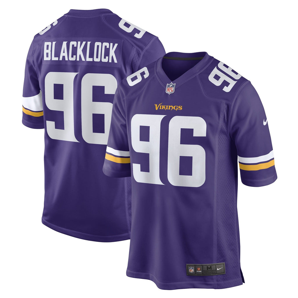 Ross Blacklock Minnesota Vikings  Game   Jersey - Purple
