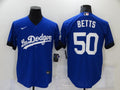 Men's Los Angeles Dodgers Mookie Betts Blue Stitched Jersey