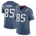 Men's New England Patriots Hunter Henry  Storm Blue 2025 Rivalries Collection Limited Jersey