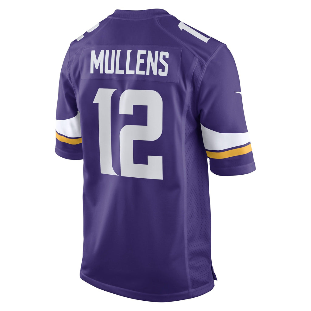 Nick Mullens Minnesota Vikings  Game   Jersey - Purple