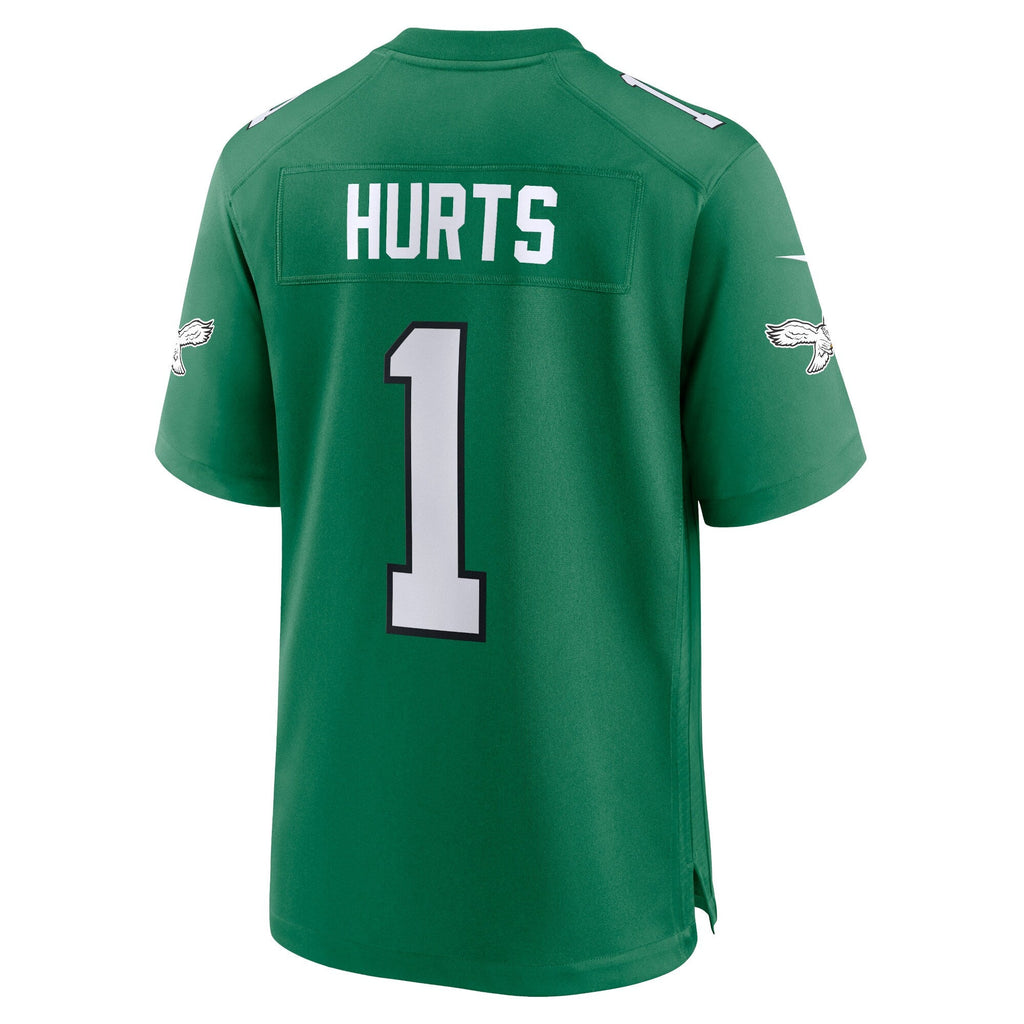 Jalen Hurts Philadelphia Eagles  Alternate Game   Jersey - Kelly Green