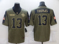 Men's New Orleans Saints Michael Thomas Brown Game Player Jersey