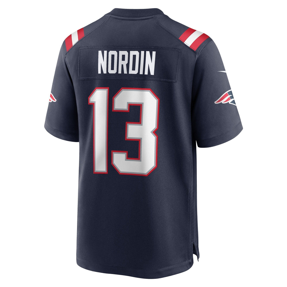 Quinn Nordin New England Patriots  Game   Jersey - Navy