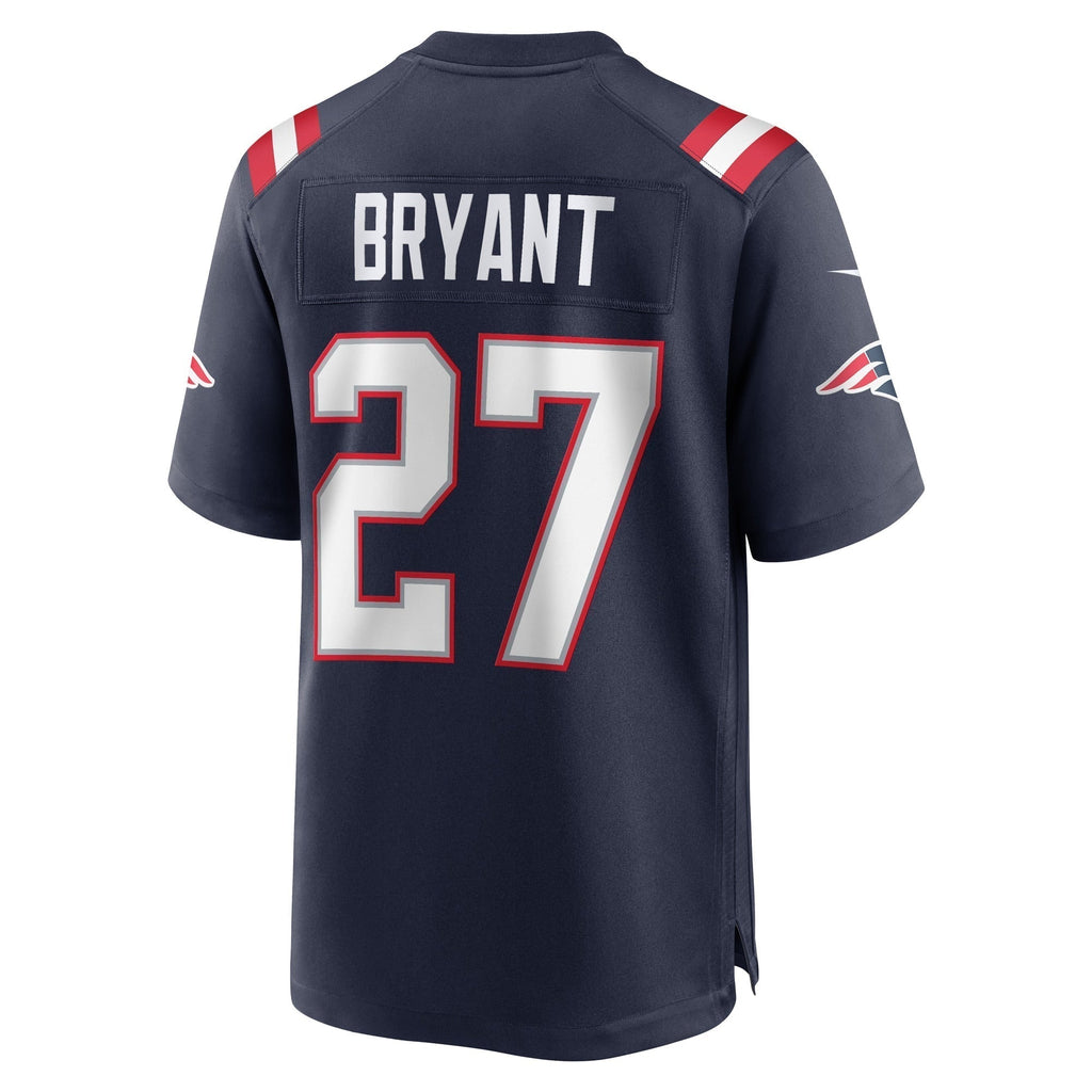 Myles Bryant New England Patriots  Game   Jersey - Navy