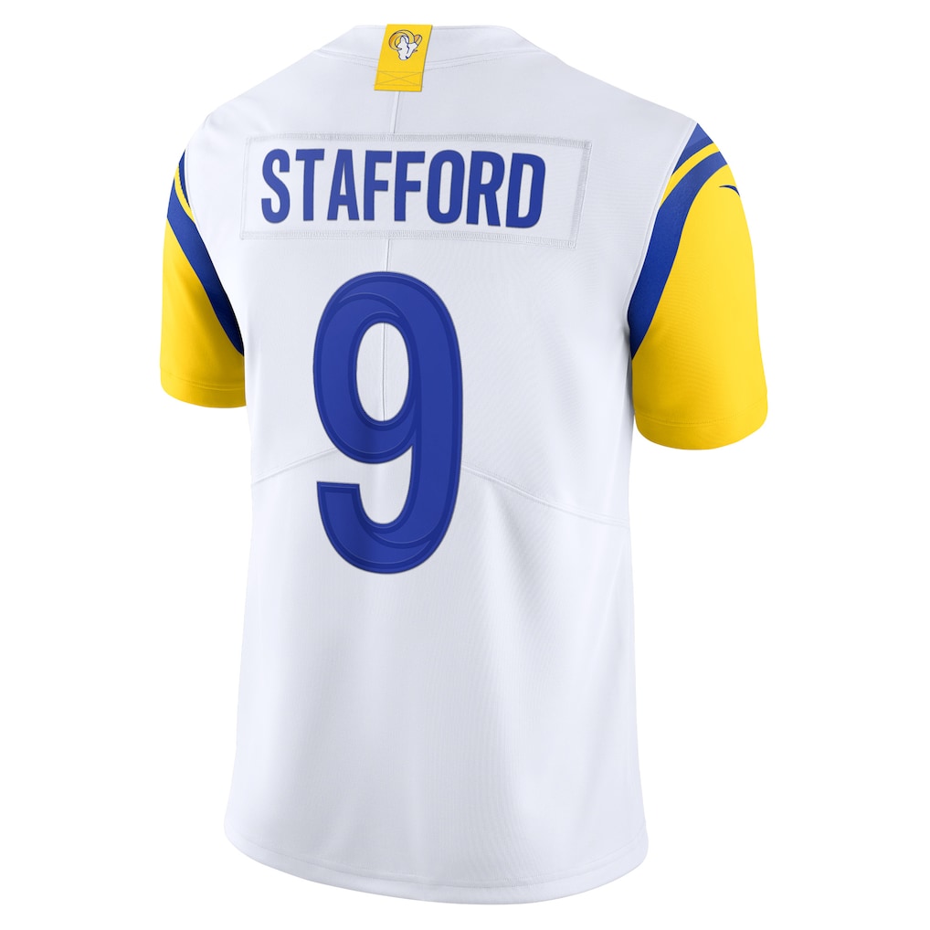 LA.Rams #9 Matthew Stafford White Alternate Vapor Limited Jersey