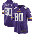 Cris Carter Minnesota Vikings  Game Retired   Jersey - Purple