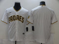 Men's San Diego Padres White Home Blank Replica Jersey1